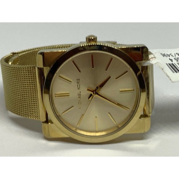 Michael Kors MK3496 Women Gold Stainless Steel Ana